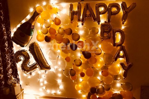 Get this decoration popping at your home for a birthday celebration!
