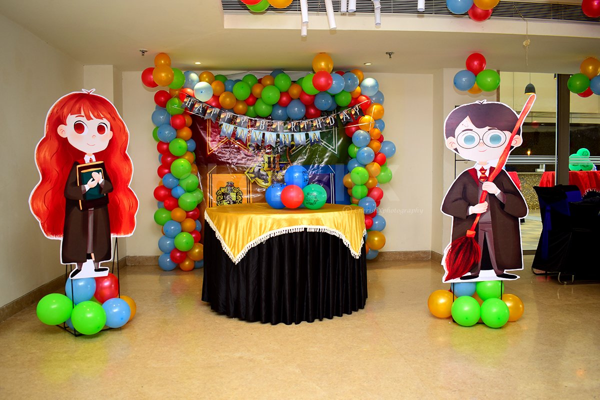 Epic Harry Potter Theme Party Decoration Multicolor Balloons at home in  Delhi NCR, Bangalore