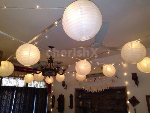 Lantern Room Decoration for Birthdays and Anniversaries!