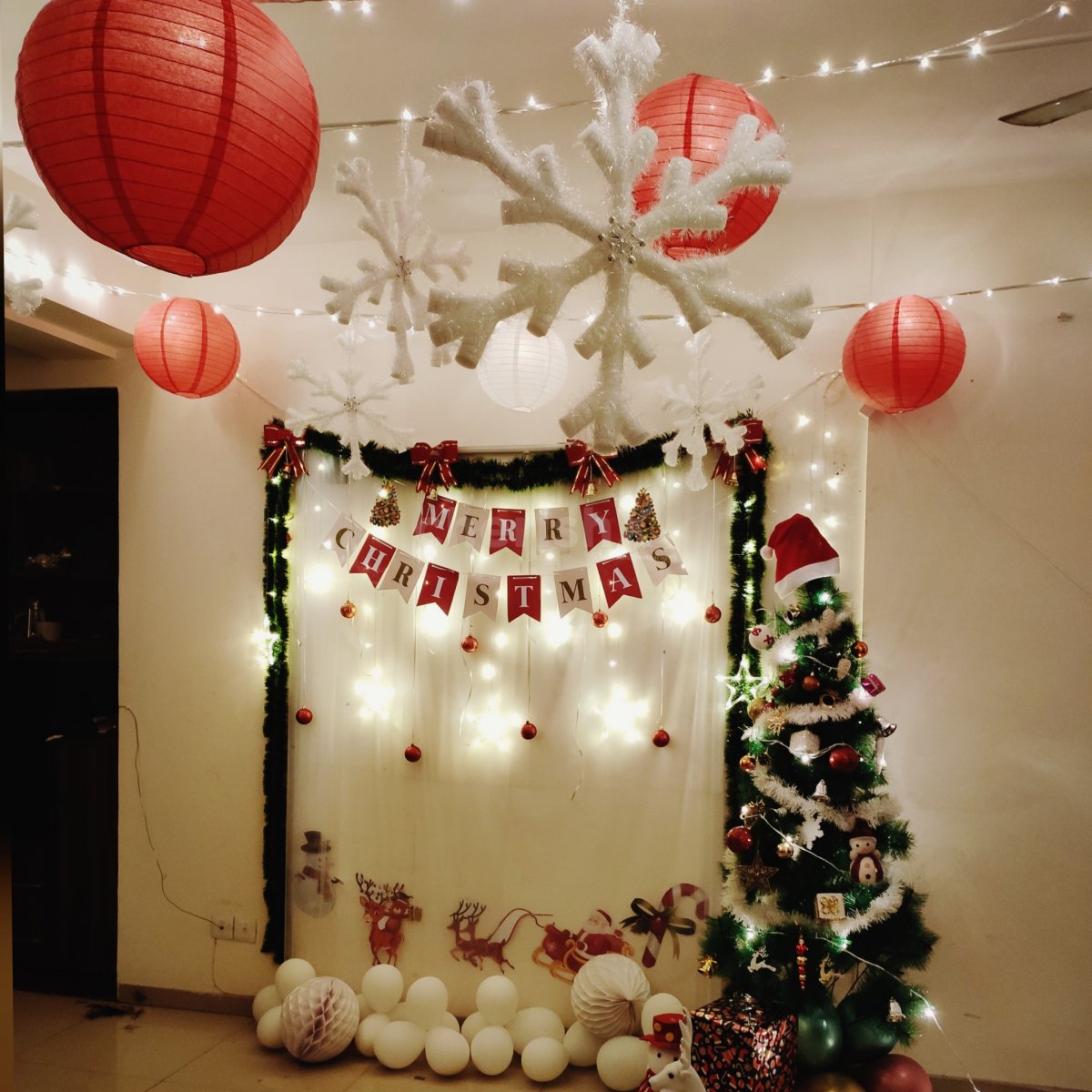 Christmas Decorations at Home (Gold Pack) - Delhi, Gurgaon, NCR