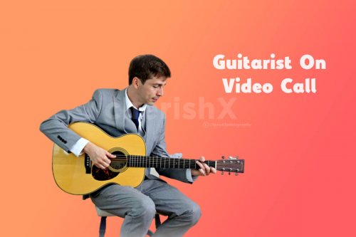 Guitarist on Video Call to Sing your Personalised Songs