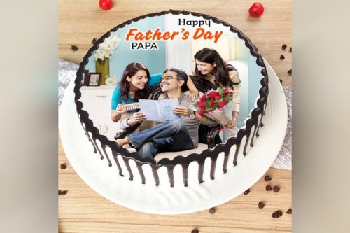 Fathers Day Special photo cake home delivery