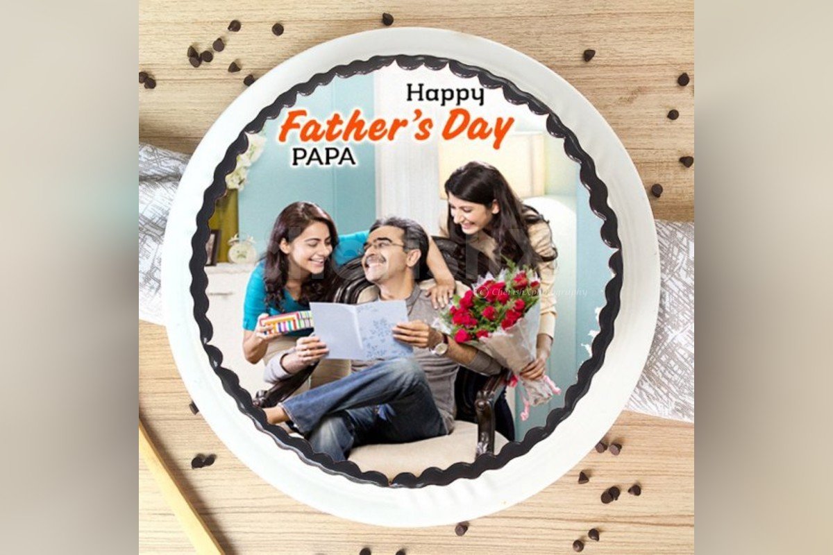 Fathers Day Special photo cake home delivery by cherishx