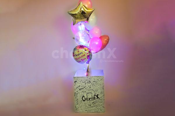 Brighten up your party with helium balloon bouquets