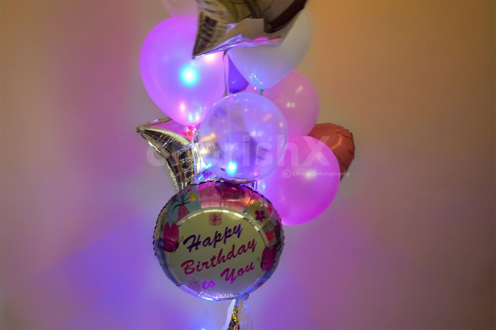 A Butterfly Birthday Wishes Balloon Bouquet