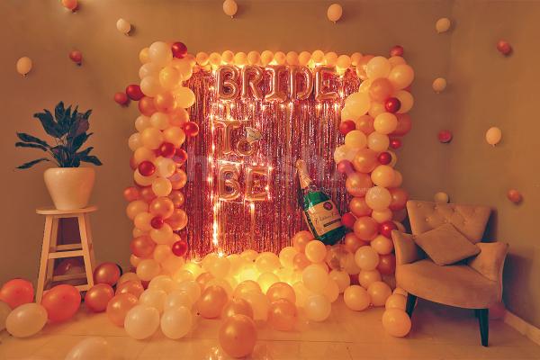 Celebrate your Bachelorette with CherishX's 'bride to be' Bachelorette Room Decoration.