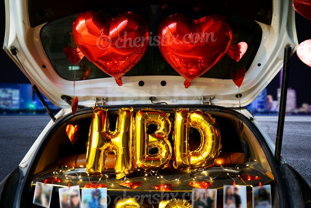 Give Your Close One a little Birthday Surprise with CherishX's Car Boot Decor!