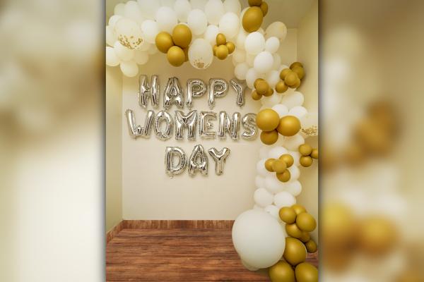 Get this beautiful Happy Women's Day Decor and celebrate the day like never before!
