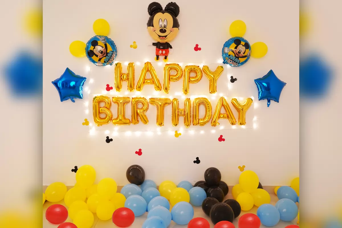 Mickey Mouse Birthday Decorations