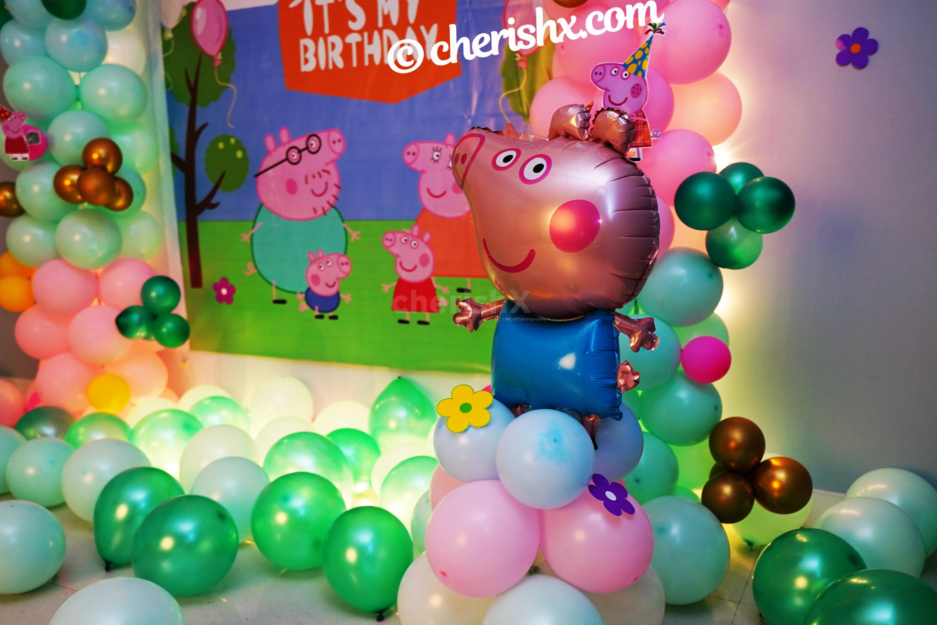 Peppa pig deals birthday theme