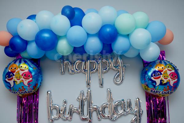 Surprise your child with Baby Shark Birthday Decor to have a memorable celebration!