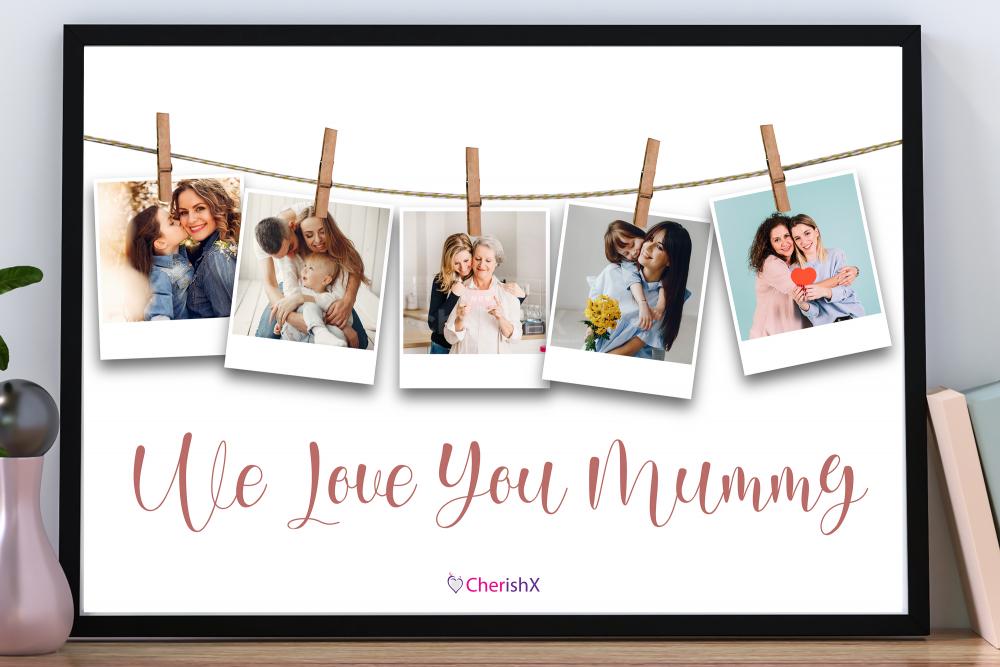 Celebrate Mother's Day with CherishX's Personalised Mother's Day Frame!