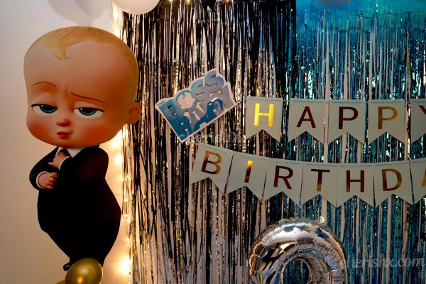 Surprise your kid with this Boss Baby Themed Birthday Room Decoration!