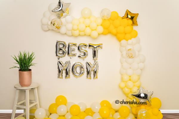 Book CherishX's Mother's Day Decor filled with colours of happiness, optimism and sunshine to make your mother feel special.