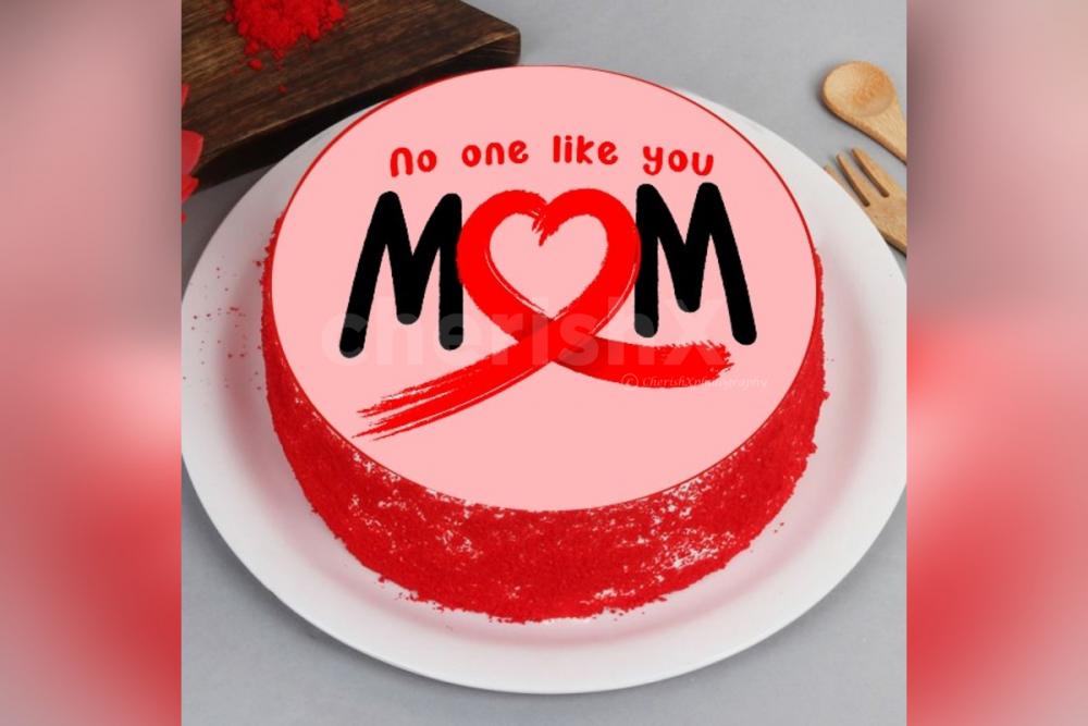 Birthday Cake for Mom – Customised by Kukkr Cakes