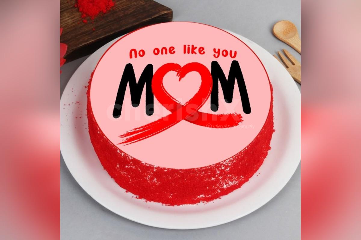 Best Mom Thank You Cake Half Kg