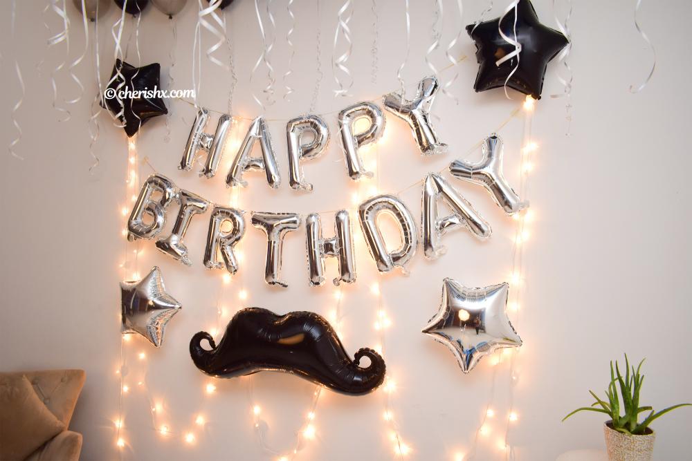 Perfect birthday decorations for your Husband, Boyfriend or Father