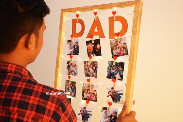 Send love to your dad by giving him this ‘DAD’ Memory String on Father's day!