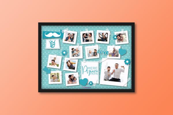 Book a "Mere Pyaare PAPA" Frame and surprise your dad this Father's Day!