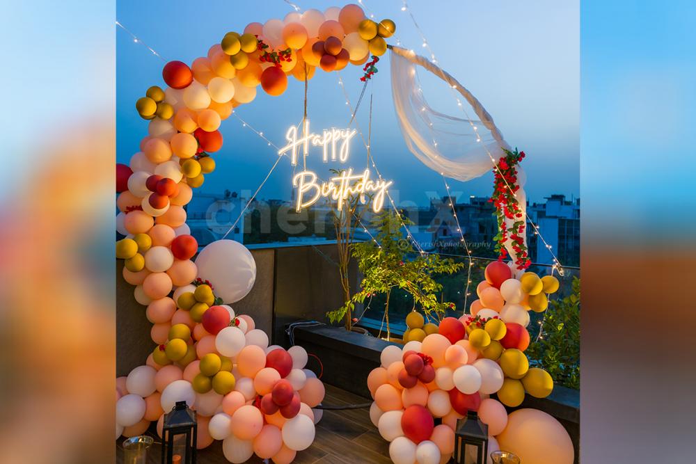 Surprise your close ones with CherishX's breathtaking Happy Birthday Neon Lights Decor!
