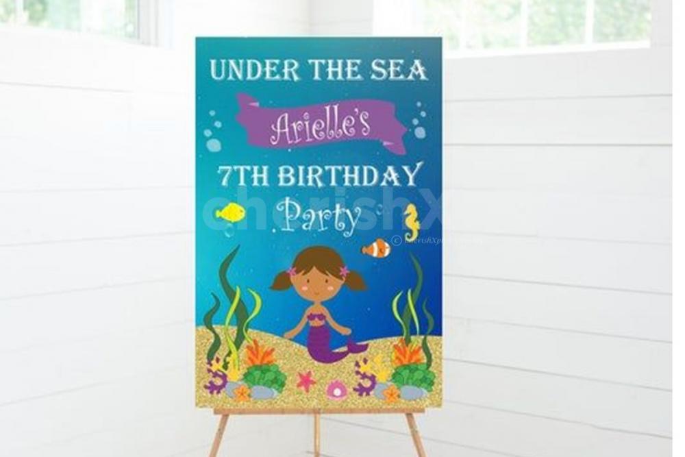Call out your friends and family for a Grand Celebration by having CherishX's Under Water Theme Decoration!