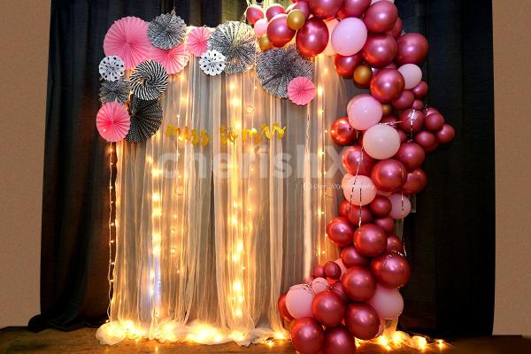 A Glorious Balloon Room Decoration for Bridal Shower