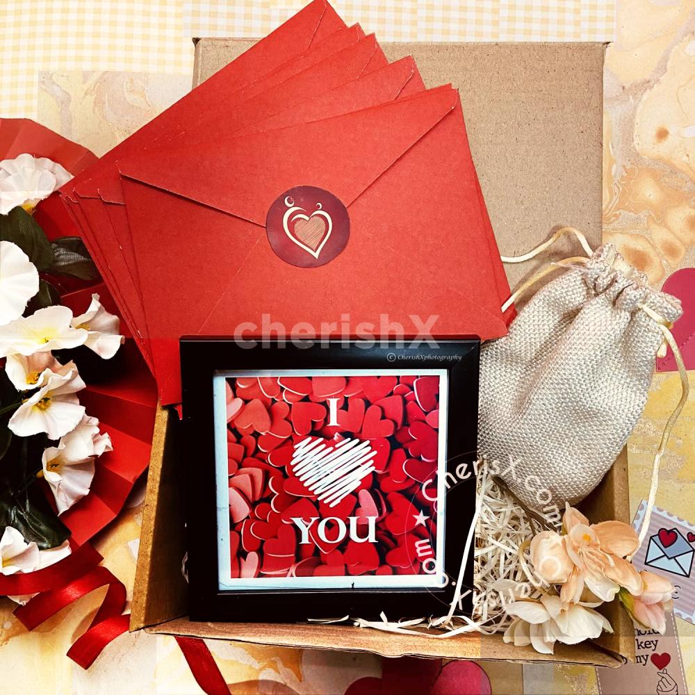 Get a beautiful Valentine's Feeling Loved Hamper for your special one.