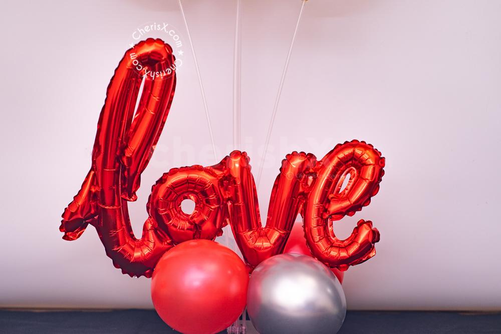 Celebrate this Valentine's Day and week beautifully with CherishX's Exclusive Valentine's Stand Balloon Bouquet Gift!
