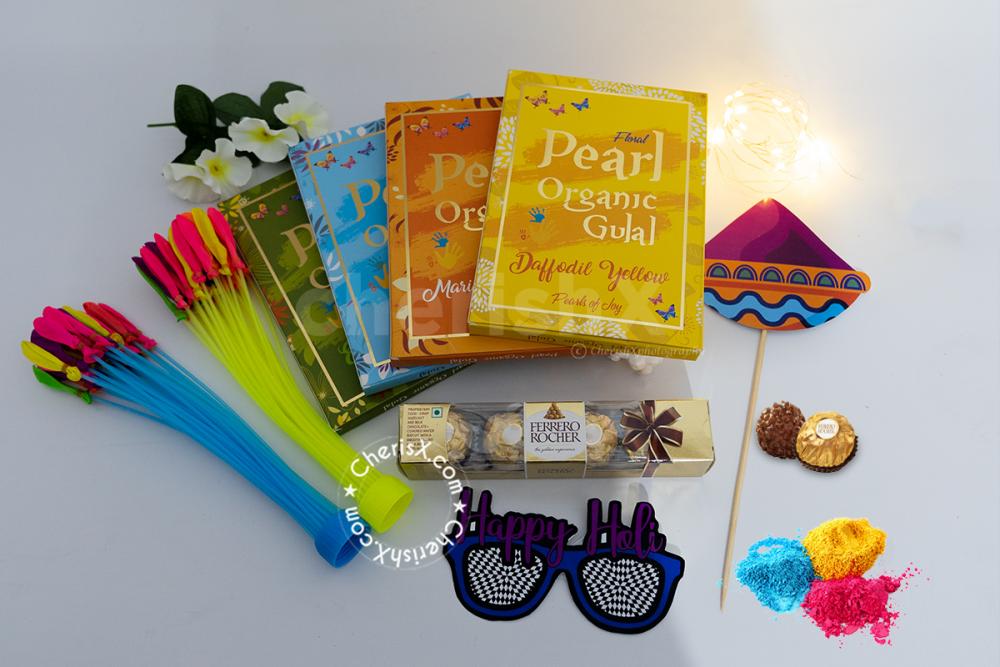 Surprise your close ones with CherishX's Rang Barse Holi Gift Hamper!