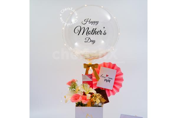 A Gorgeous Mother's Day Gift - Blush Pink Balloon Bouquet for your Celebrations by CherishX
