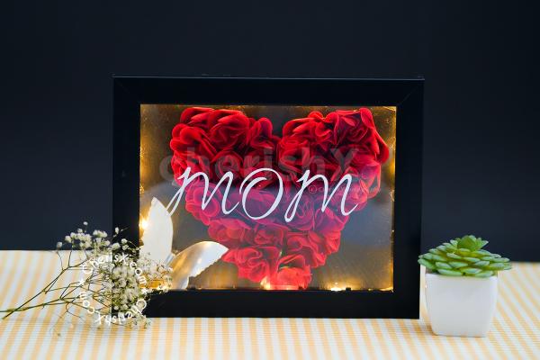 Surprise your mom, grandma, mother-in-law or aunt with CherishX's Mother's Day Gift Idea- A 3D Mom Frame!