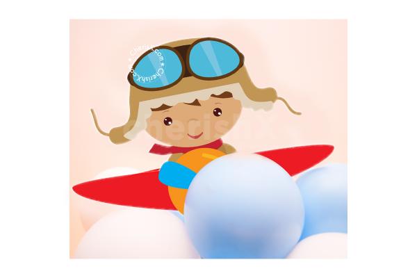 Surprise your Kid with this Gorgeous Aeroplane Theme Canopy Decoration!