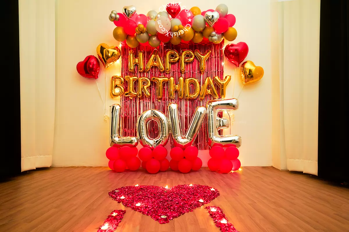 Simple birthday decoration for hot sale husband