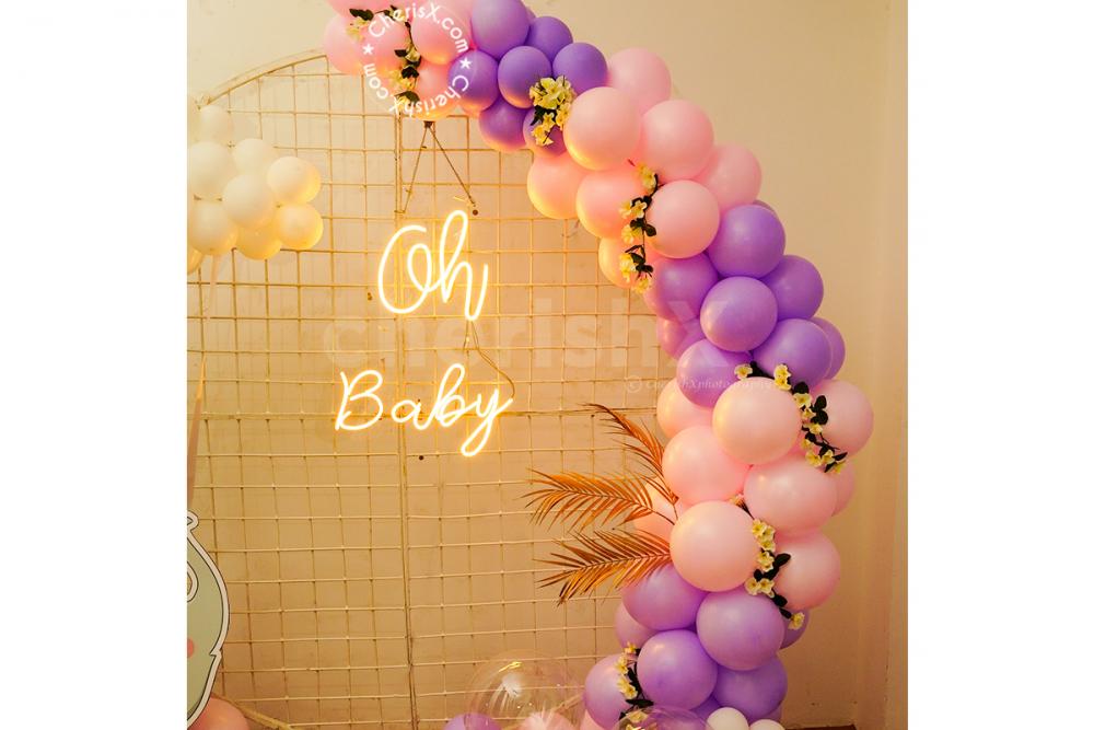 A Pastel Theme Oh Baby Decor for your Baby Shower Celebrations!