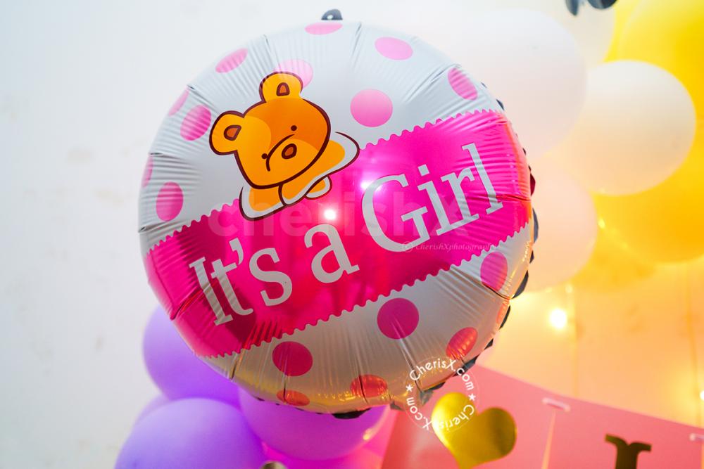 A Welcome Baby Girl Decoration at CherishX.