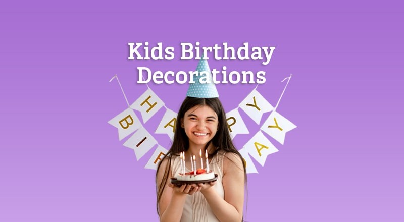 Kids Birthday Decoration collection