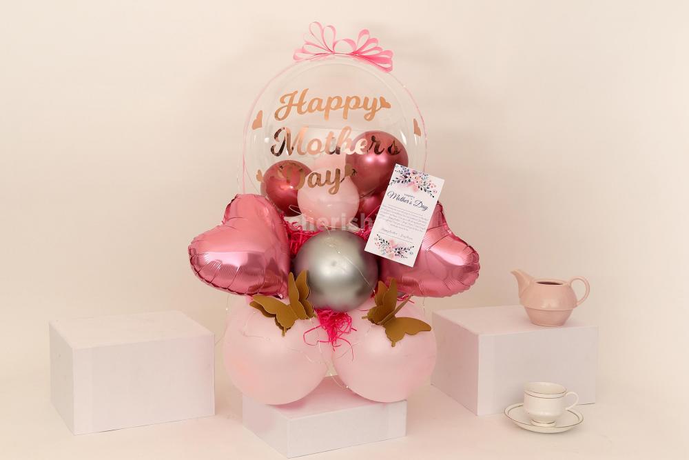 Gift this beautiful Mother's Day Balloon Bouquet Gift offered by CherishX to Celebrate Mother's Day!
