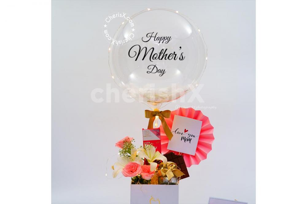 A Gorgeous Mother's Day Gift - Blush Pink Balloon Bouquet for your Celebrations by CherishX