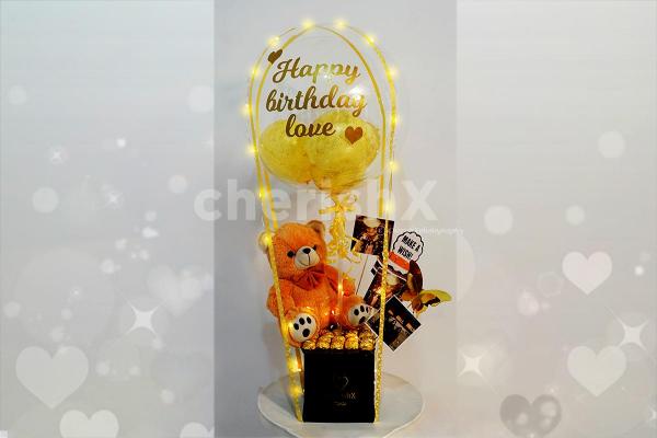 Surprise your close ones on their birthdays or anniversaries with this adorable gift.