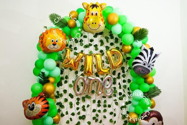 Have a crazy celebration with all the fun decorations!