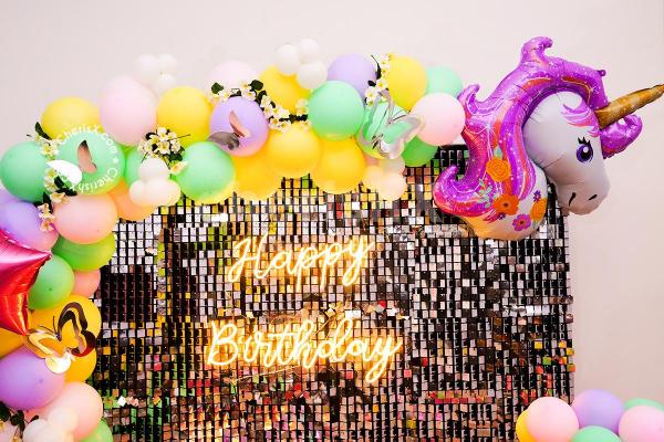 Celebrate your Kids birthday with CherishX's Unicorn Theme Decor!
