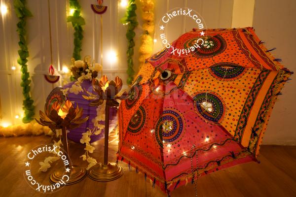 Add the diya cutout to create an edgy Diwali décor experience for your guests