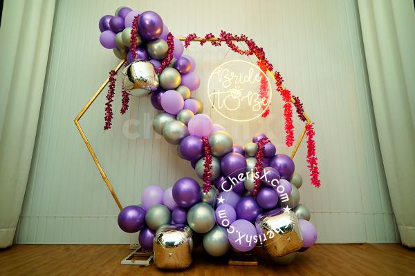 There is no better way to celebrate a bachelorette than with a grand balloon-themed bachelorette party!3