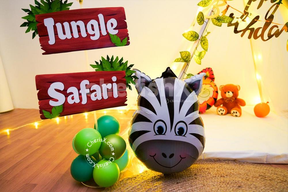 Surprise your Kid with this Gorgeous Jungle Theme Canopy Decoration!