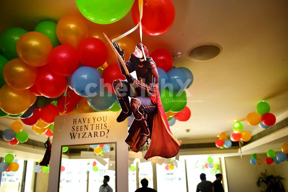 Epic Harry Potter Theme Party Decoration Multicolor Balloons at home in  yout location
