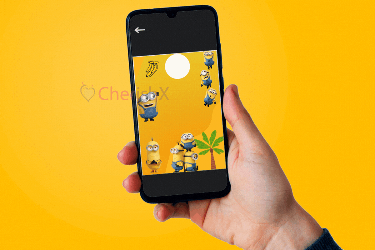 Customisable Minion Theme E-Invite to send online to friends and family