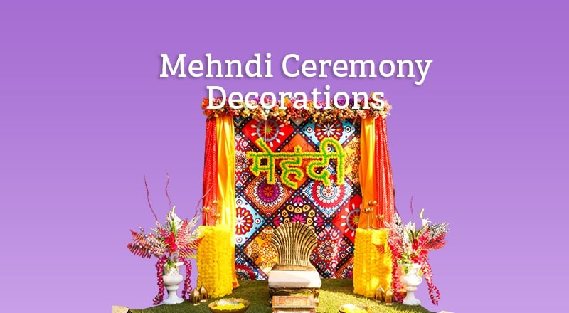 Mehendi Ceremony Decorations collection