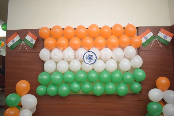 Republic Day and Independence Day Flag Wall Decoration