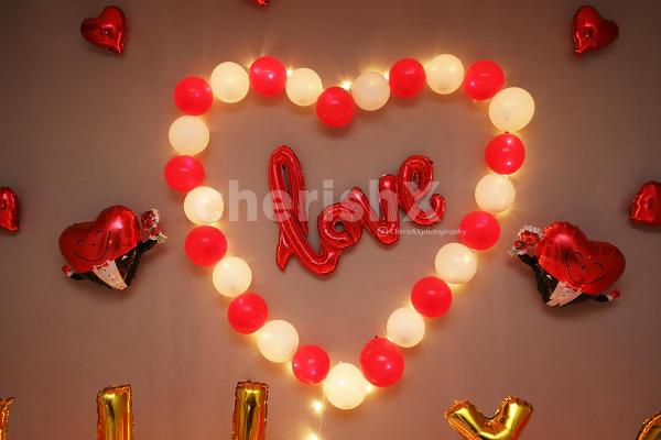 Propose your loved one with beautiful Valentine's Day Proposal Decor by CherishX!