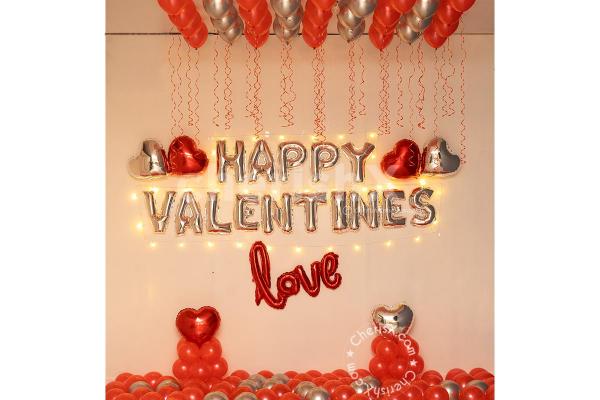 Feel the love in the air on Valentine's Day by booking CherishX's Happy Valentine's Love Decor!